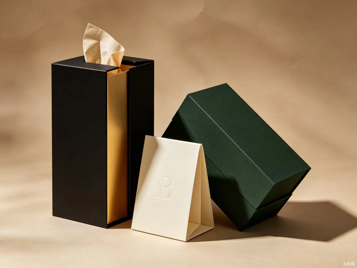 Rigid box packaging product format